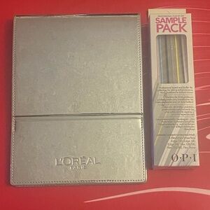 L'Oréal Paris Silver Mirror and OPI Nail file set